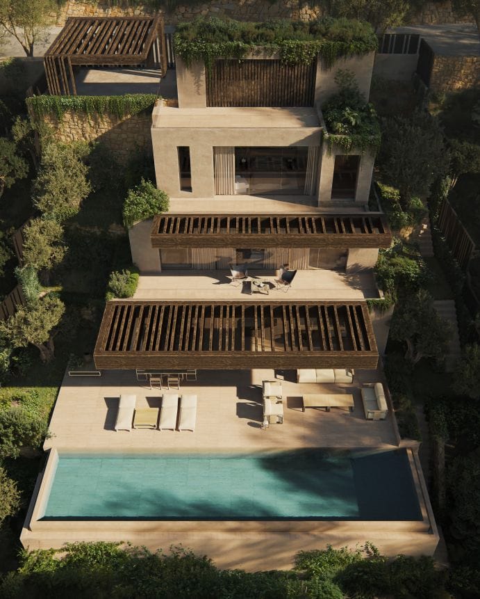 Luxe villa met 4 slaapkamers en zeezicht in Benisa