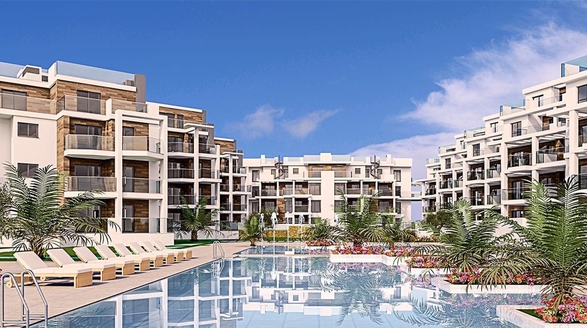 Eerste lijn - nieuwe appartementen in Denia