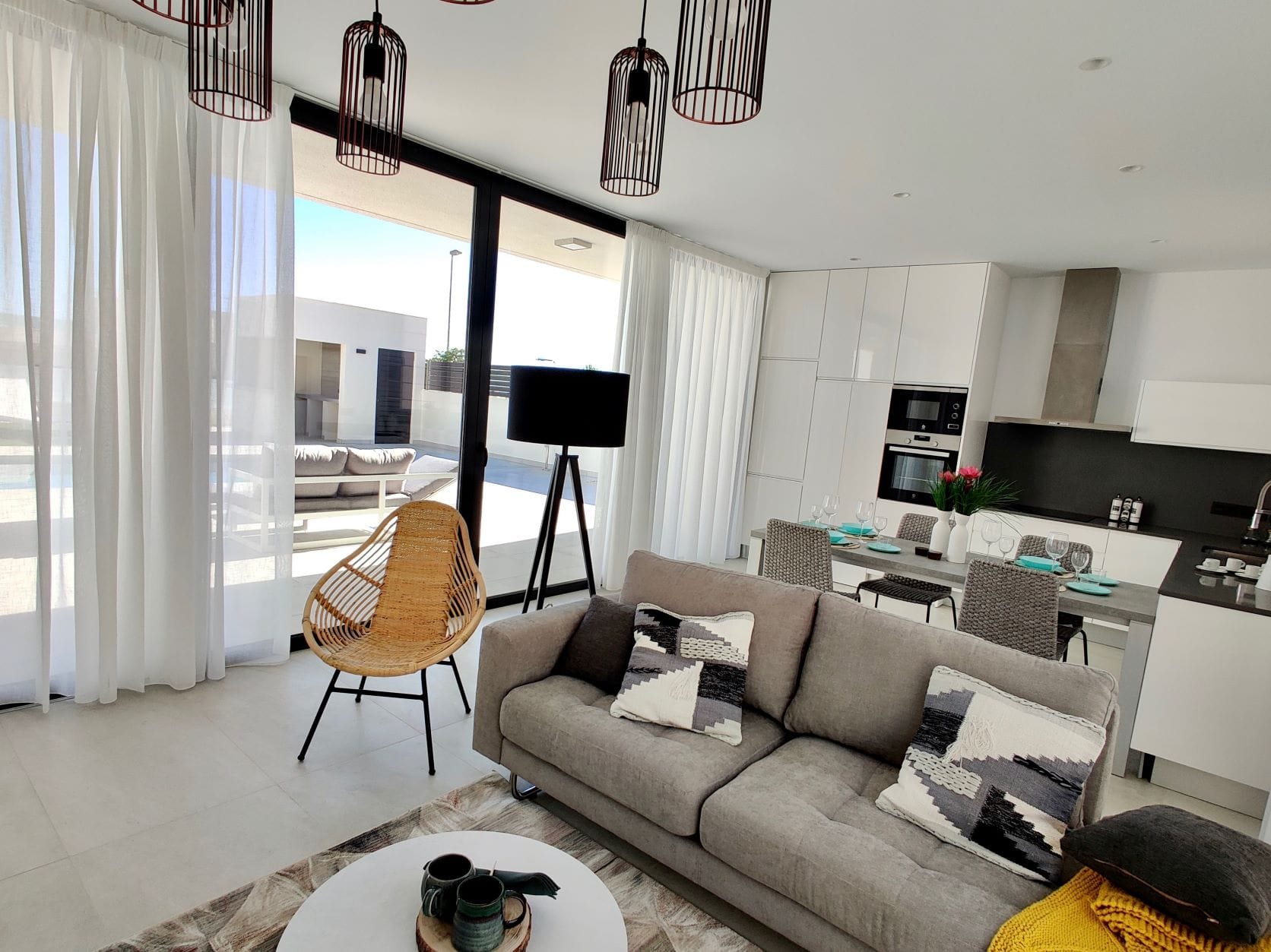 3 slaapkamer villa met uitzicht op zee in de buurt van Albir en Benidorm
