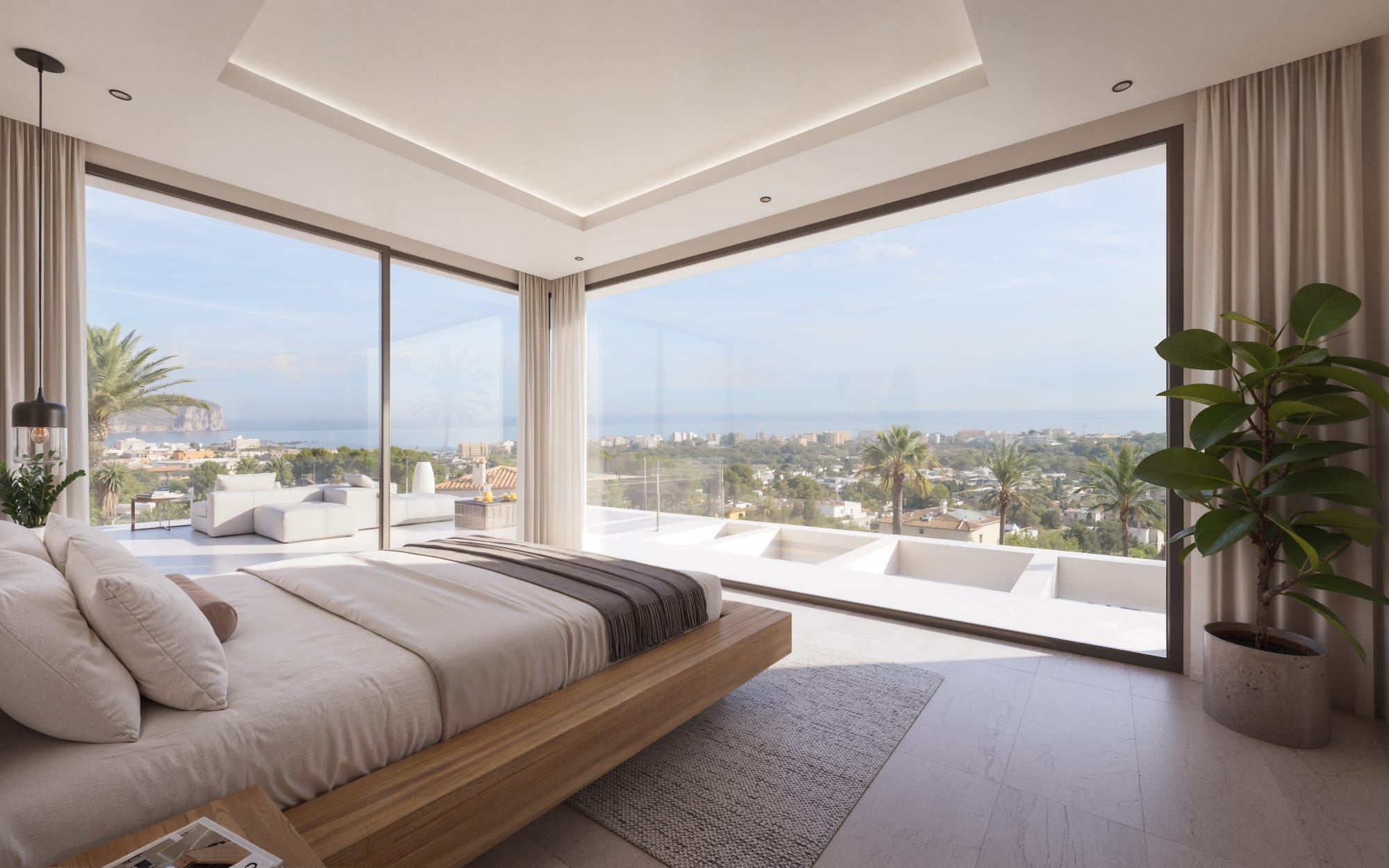 Villa de lujo de obra nueva con vistas al mar en Jávea