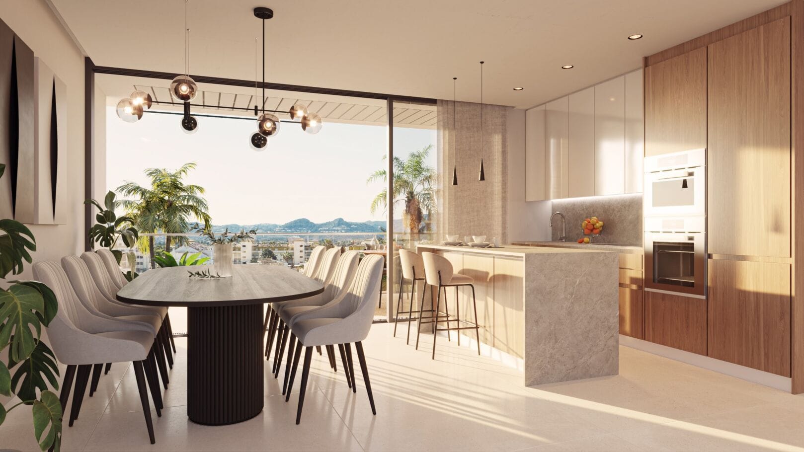 Apartamento en primera línea en Denia de 2 dormitorios en la planta baja