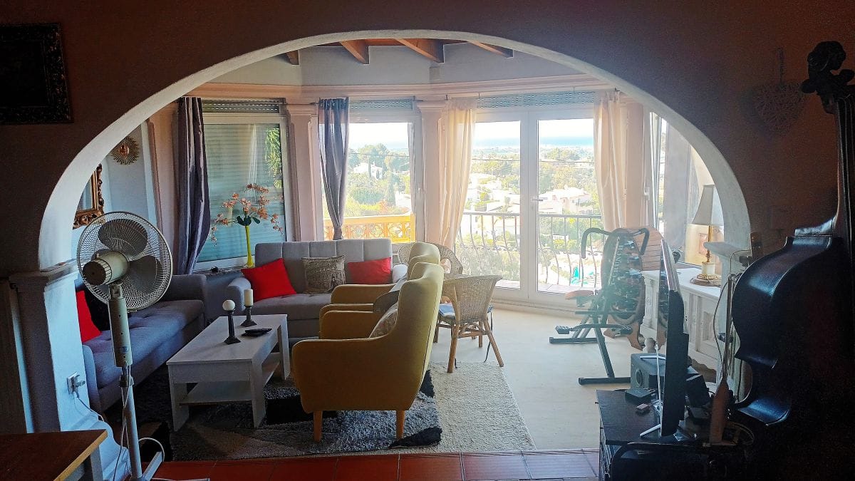 Villa avec vue panoramique sur la mer et Montgó à Denia