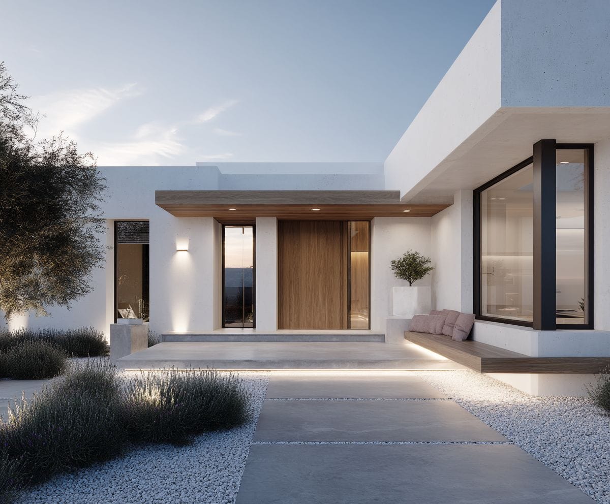Villa BRAVAMAR en Calpe: lujo contemporáneo de una planta con piscina