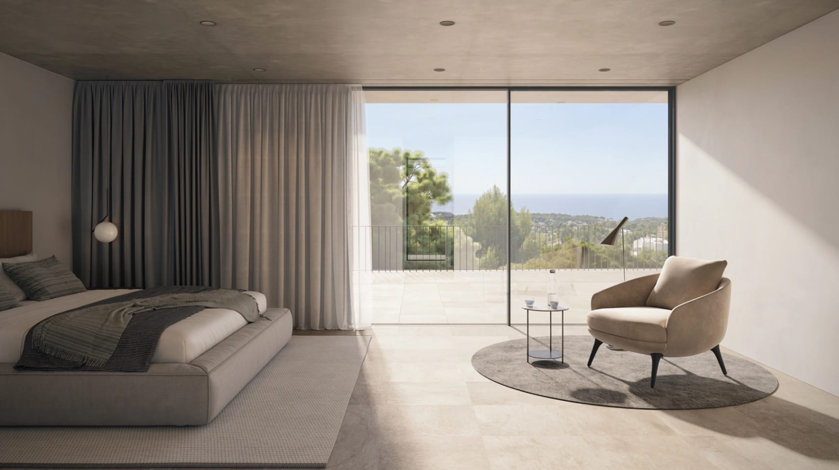 Villa de lujo contemporánea en Benissa con vistas al mar