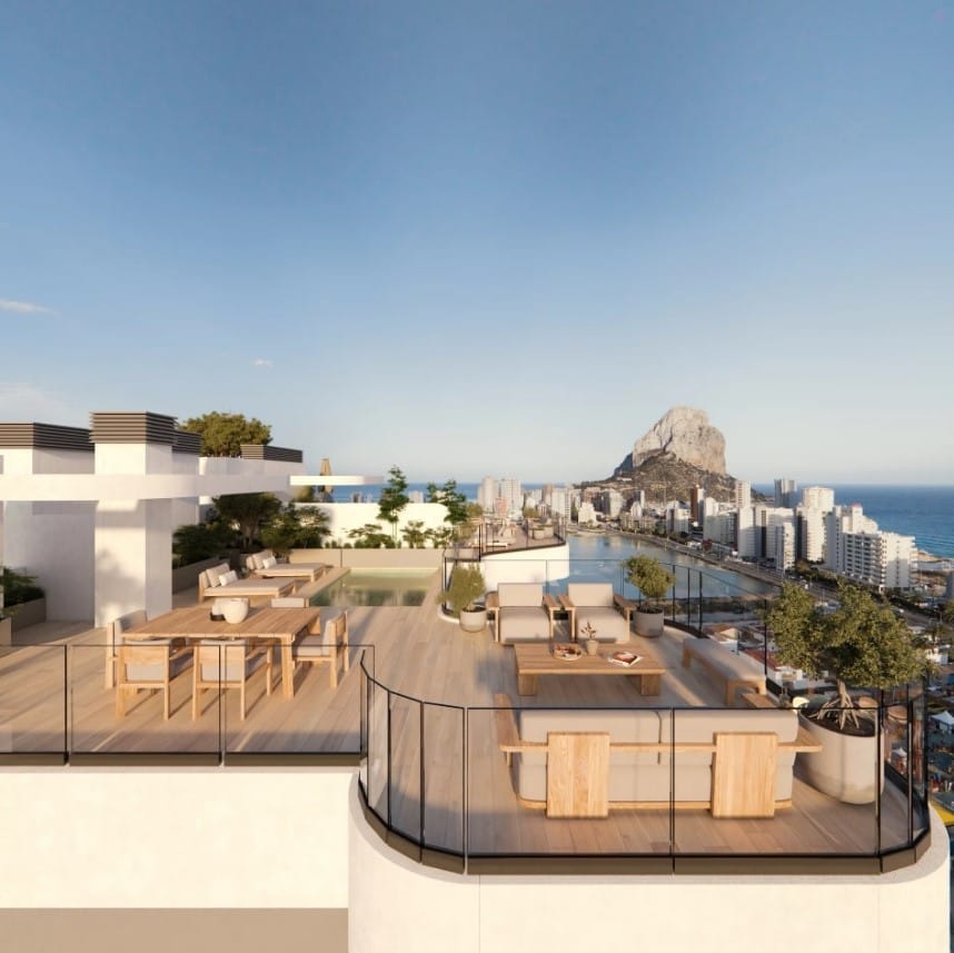 CBHN0780 - Apartamento de 3 dormitorios en Calpe