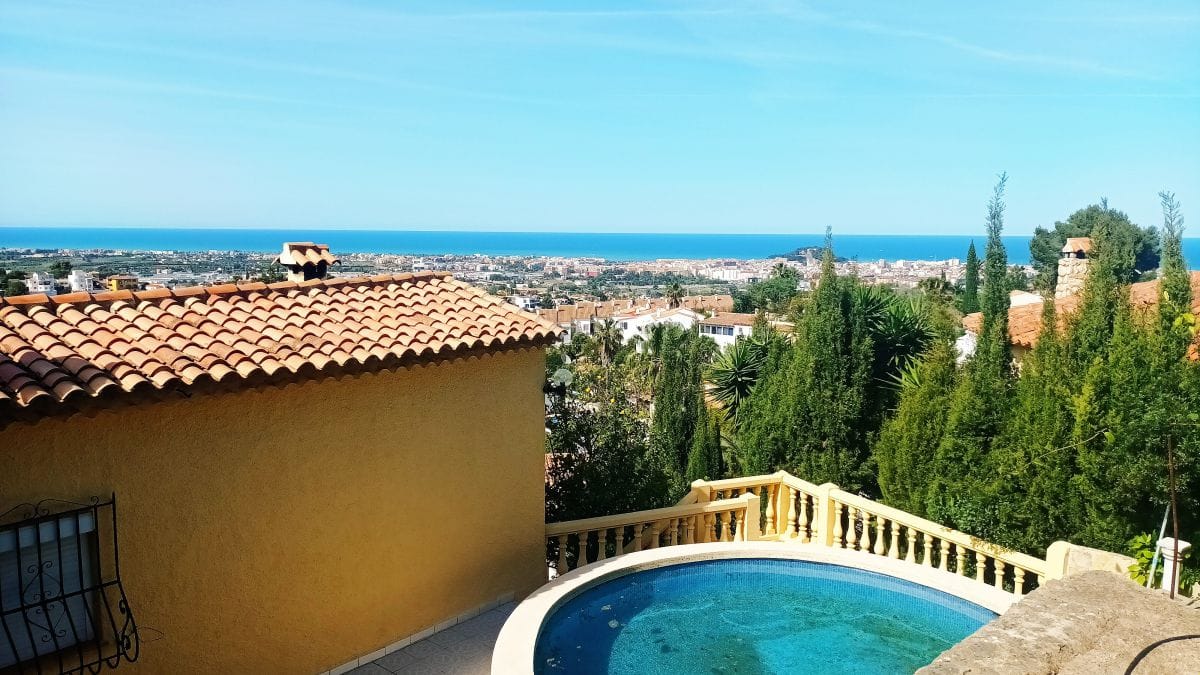 Villa avec vue panoramique sur la mer et Montgó à Denia