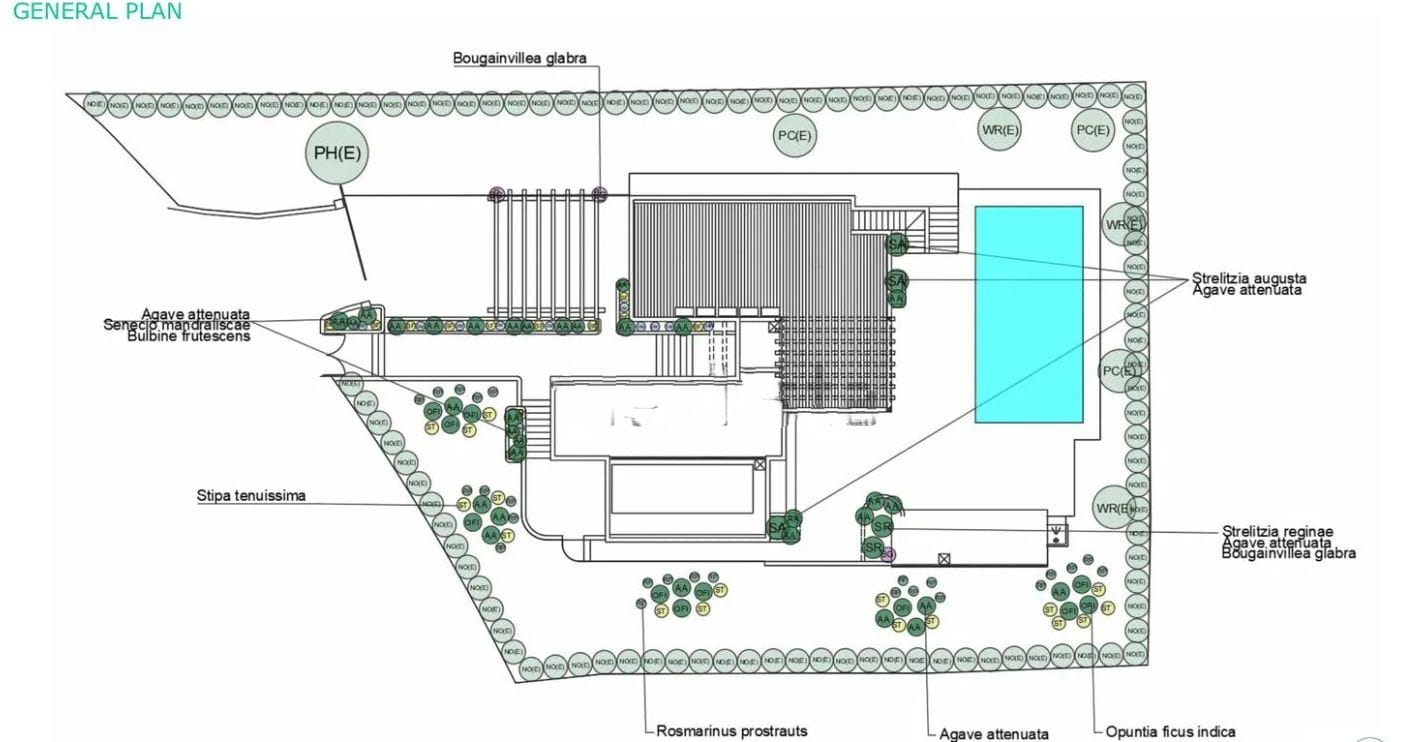 Villa de estilo Ibiza en una sola planta en Jávea – Balcón al Mar