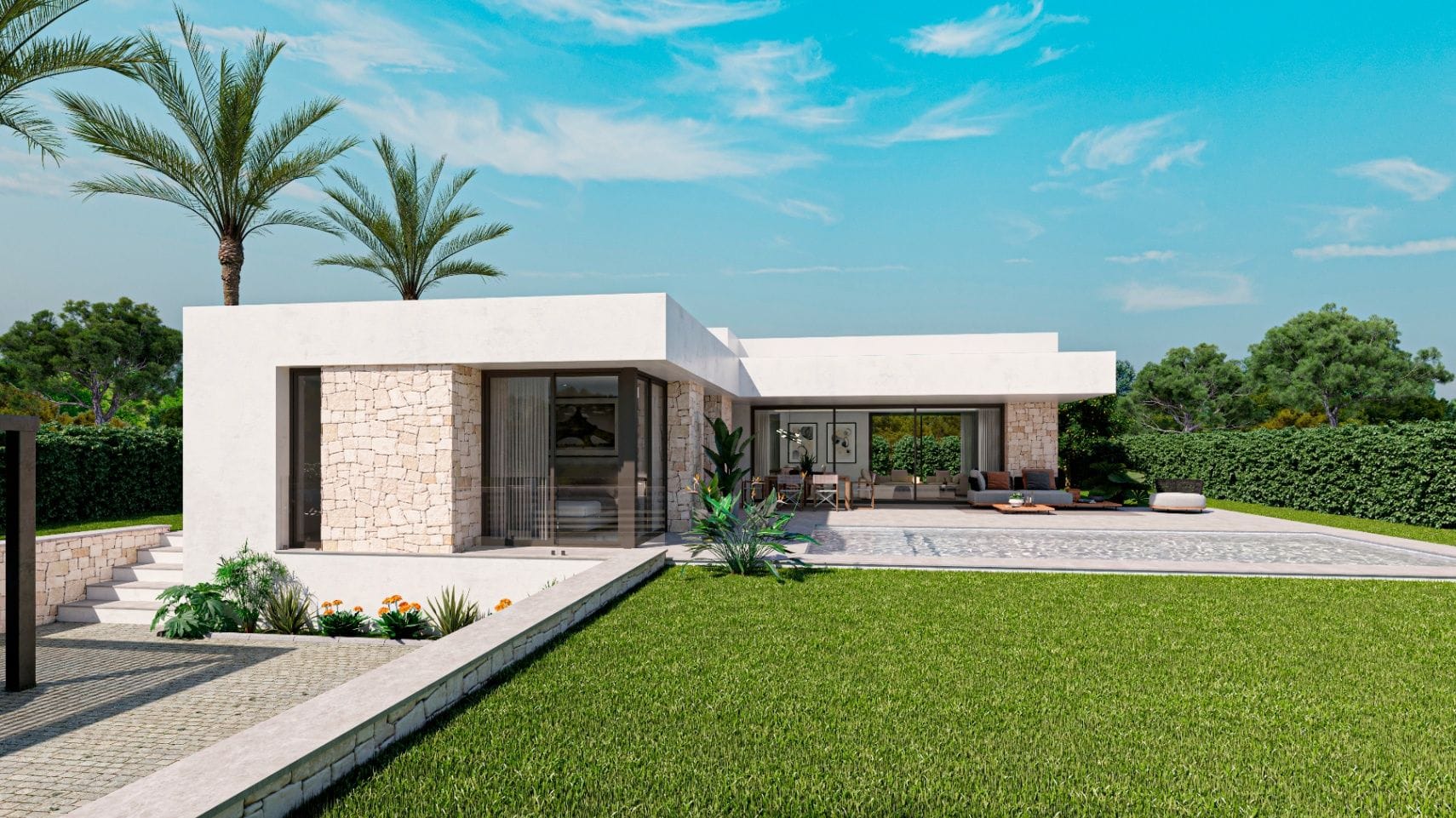 Moderne villa met 3 slaapkamers in Dénia