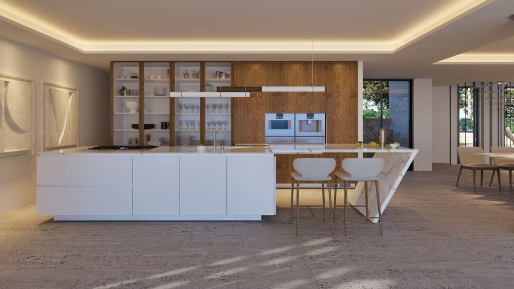 PRACHTIGE LUXE VILLA IN AANBOUW AAN DE KUST IN CABO LA NAO