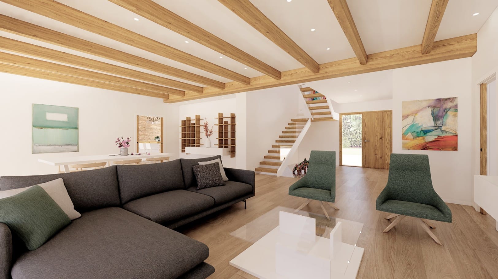 PROYECTO NUEVO DE VILLA RUSTICA