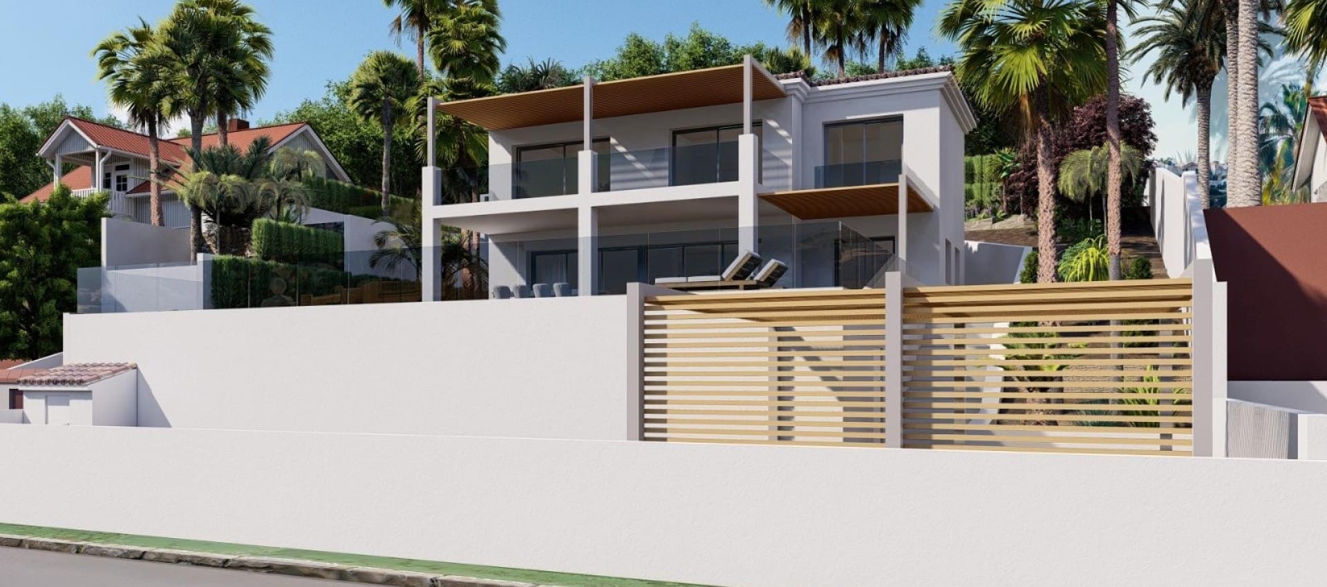 Villa en venta en Altea con 3 habitaciones y piscina.