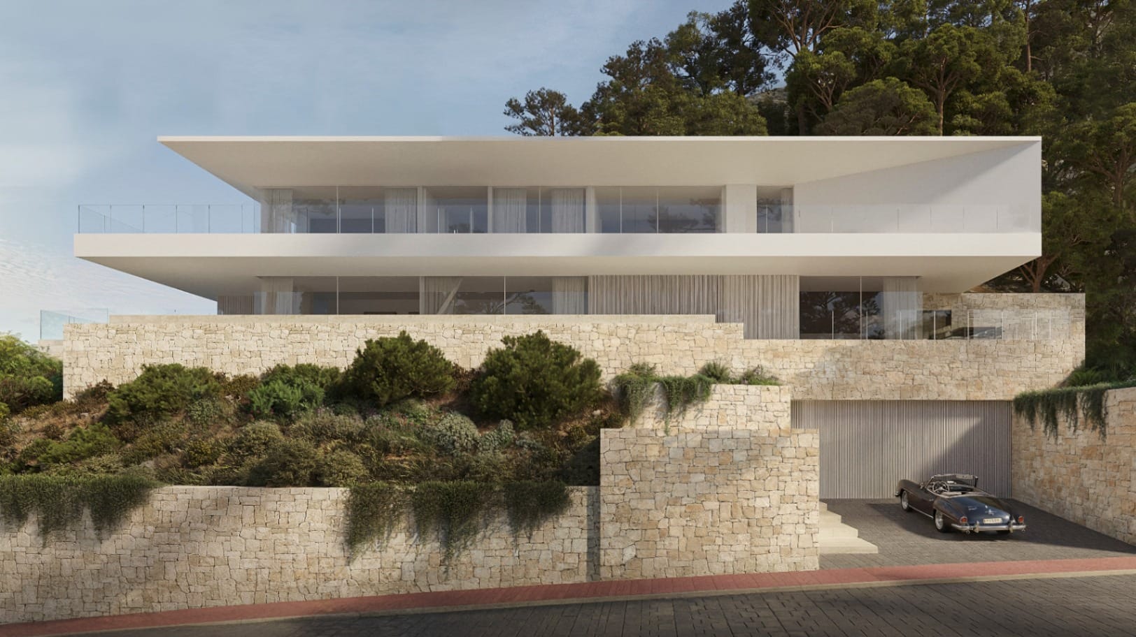 Indrukwekkende luxe villa in Moraira met 4 slaapkamers