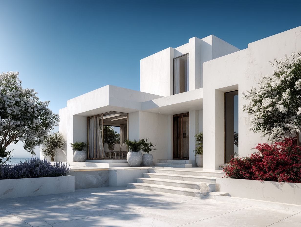 Villa Luxora à Moraira : Architecture Méditerranéenne Contemporaine avec Vue sur la Mer
