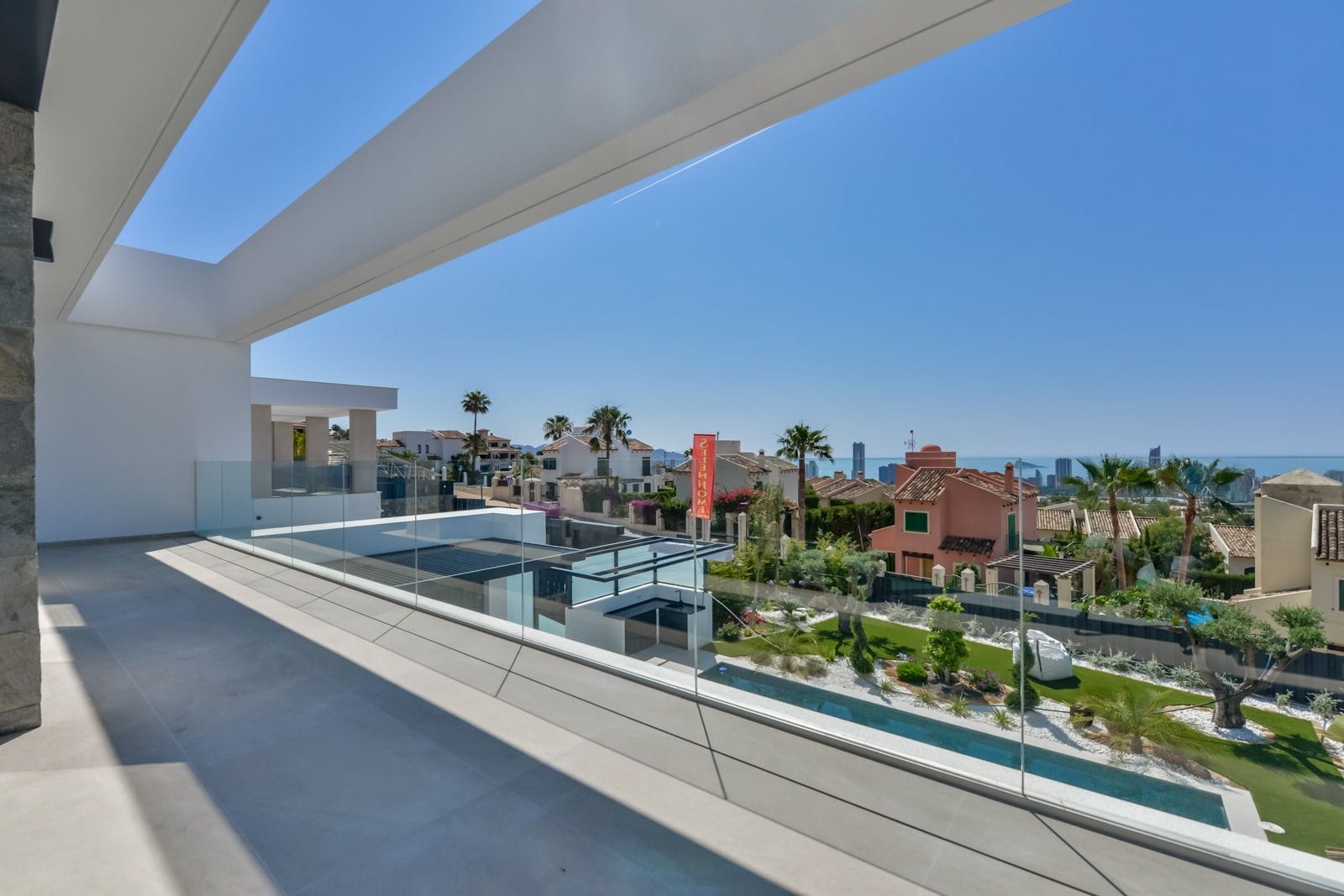 Magnífica villa moderna con vistas al mar en Benidorm