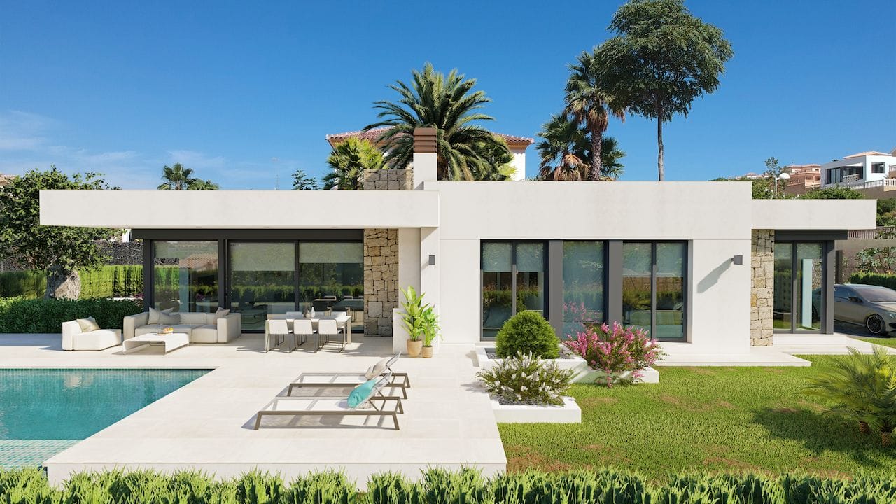 Villa de luxe exclusive de 3 chambres à Calpe