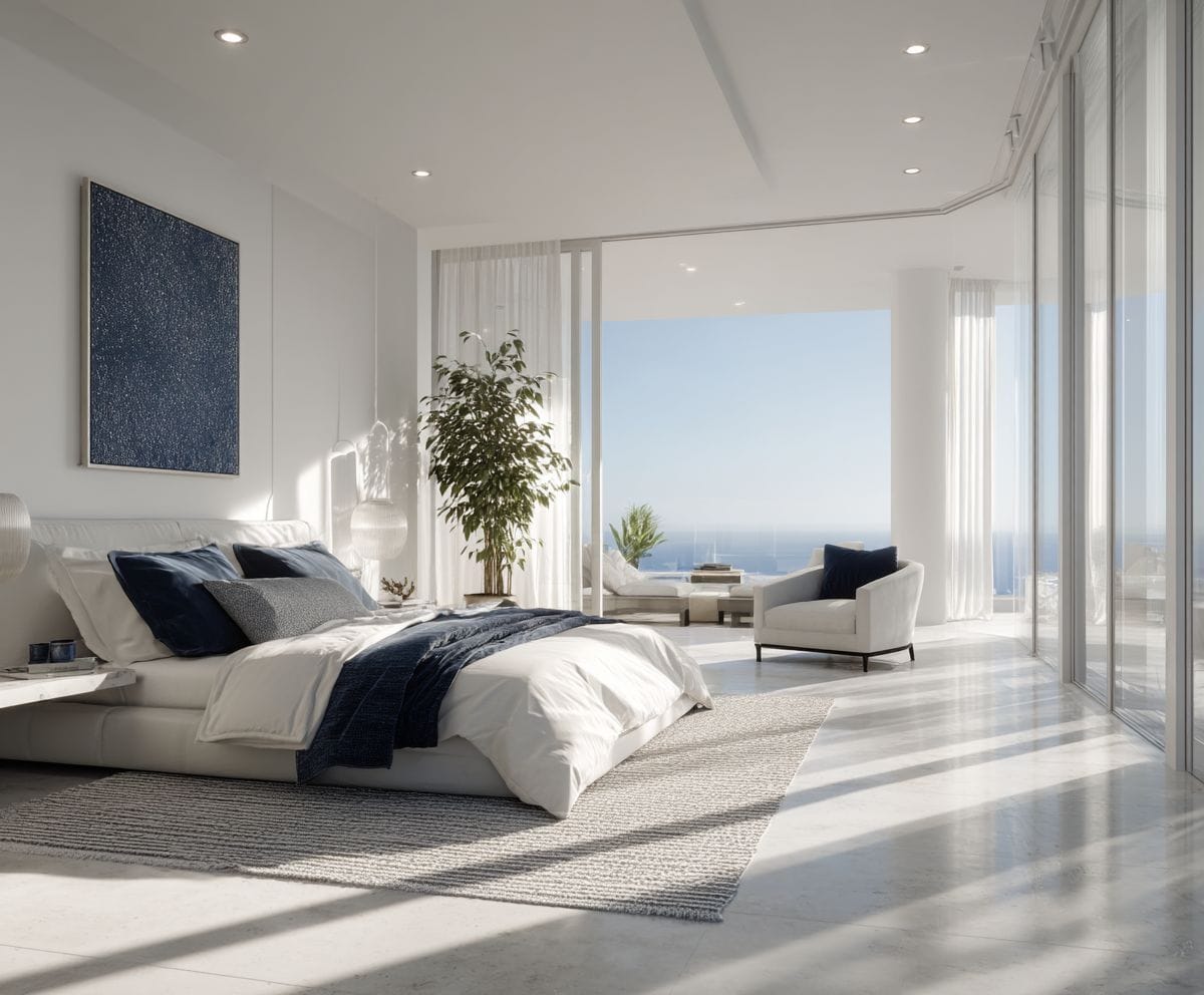 Villa de lujo minimalista en venta en Calpe con vistas al mar – Villa TAORMINA