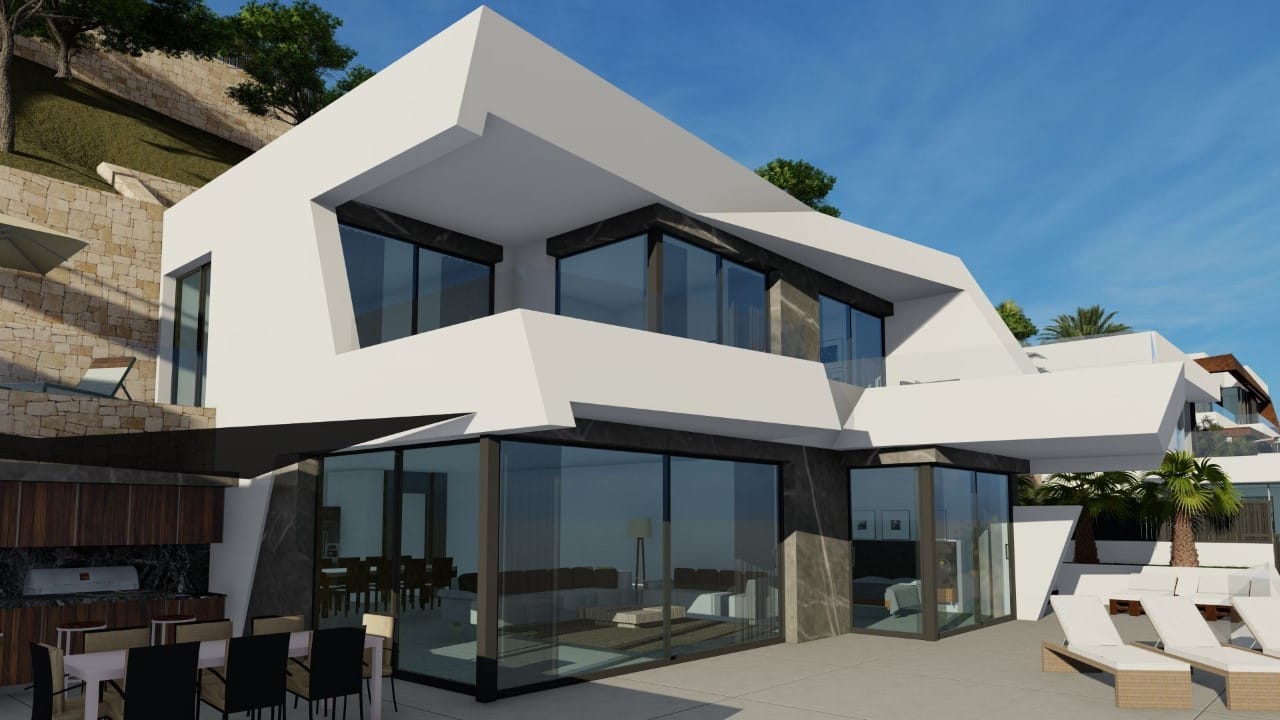 NOUVEAU PROJET DE VILLA MODERNE À CALPE