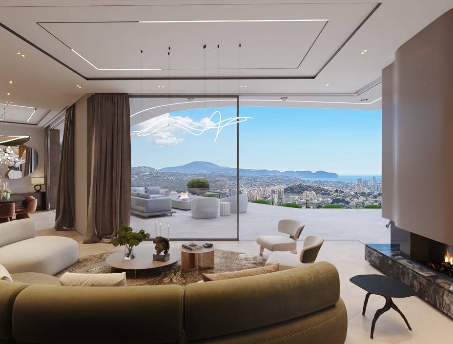 Villa de lujo en venta en Calpe – Diseño moderno en Maryvilla con vistas al mar
