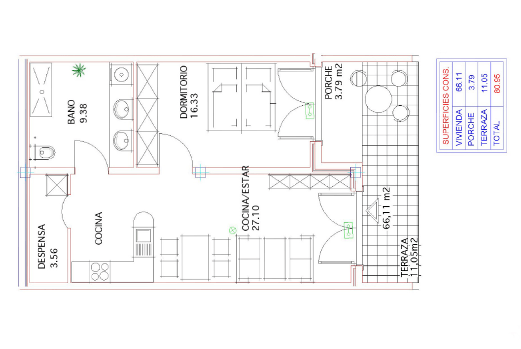 Venta. Apartamento en Benissa