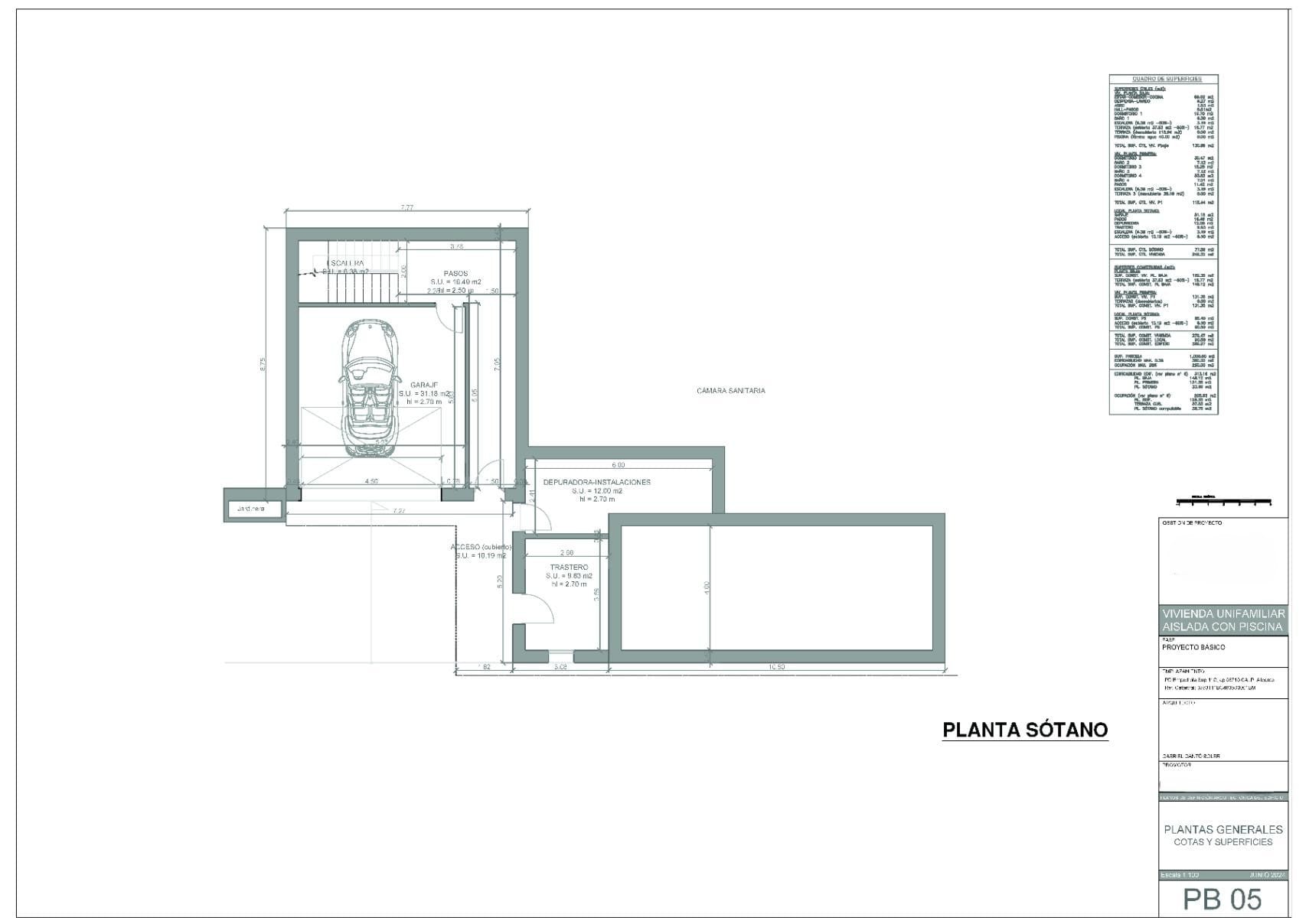 Villa neuve à Calpe avec vue panoramique et projet avec permis.
