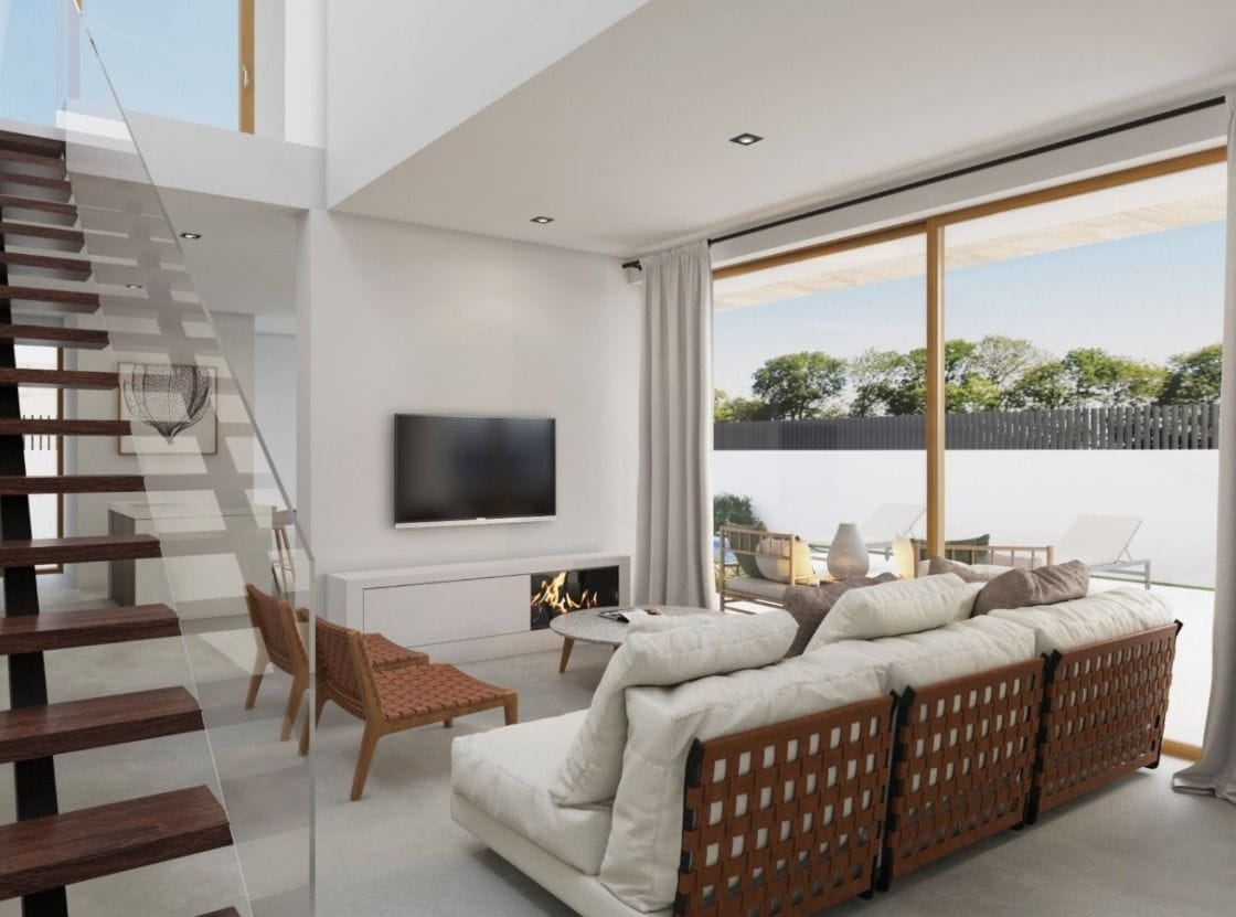Villas modernas de 3 dormitorios en Denia