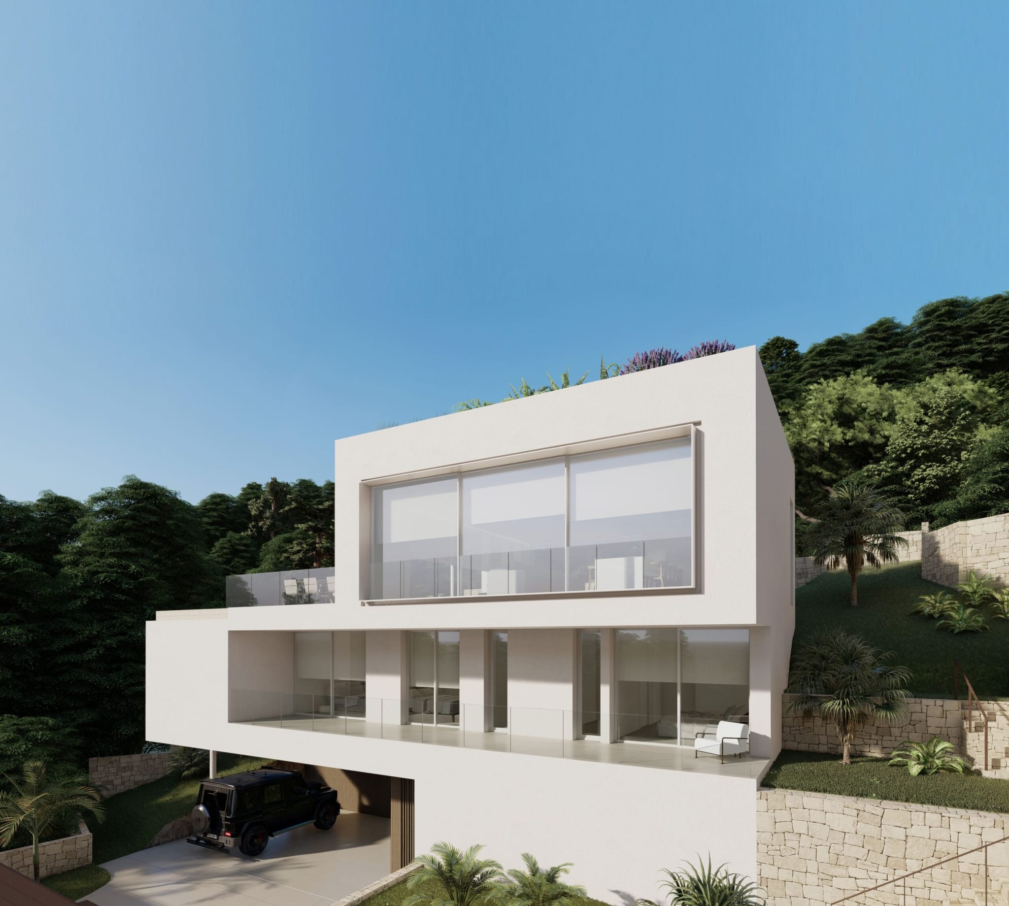 Luxe moderne villa in Las Rotas, Dénia