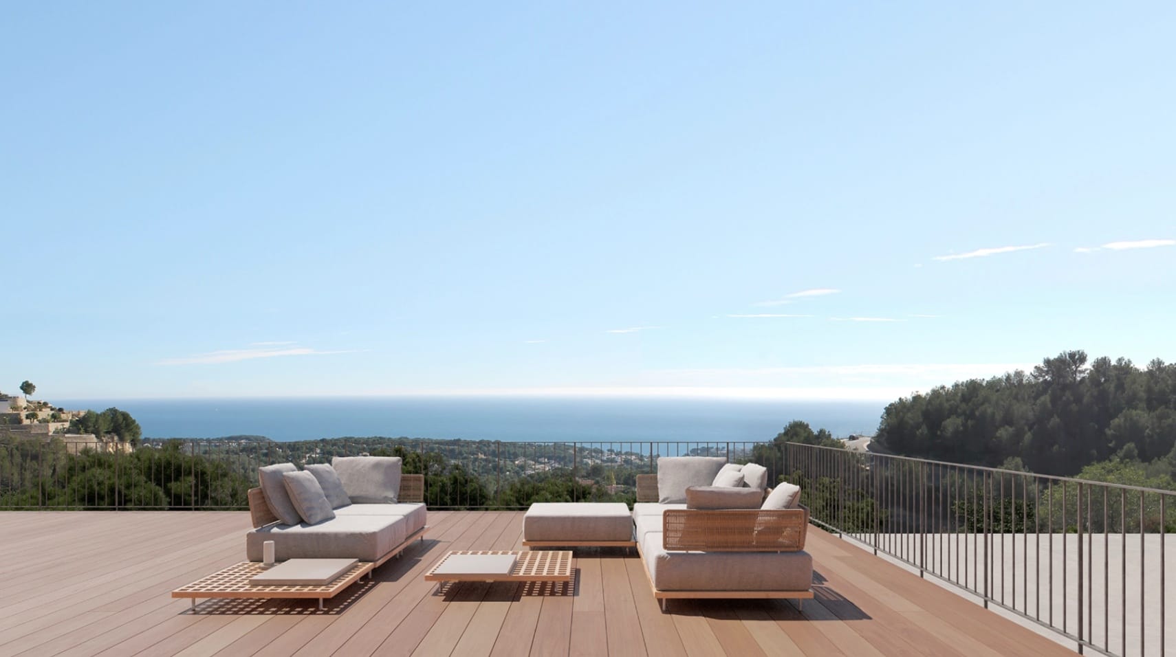 Villa de lujo contemporánea en Benissa con vistas al mar