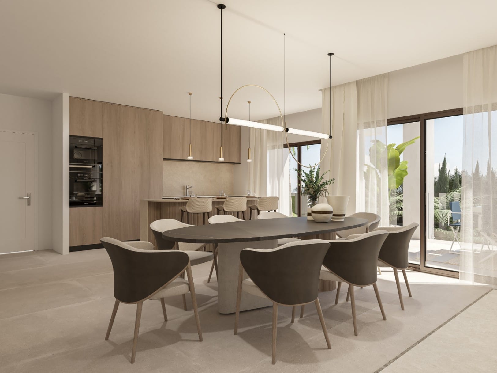 Exclusiva villa moderna con jardín y piscina privada en Monte Olimpo, Jávea