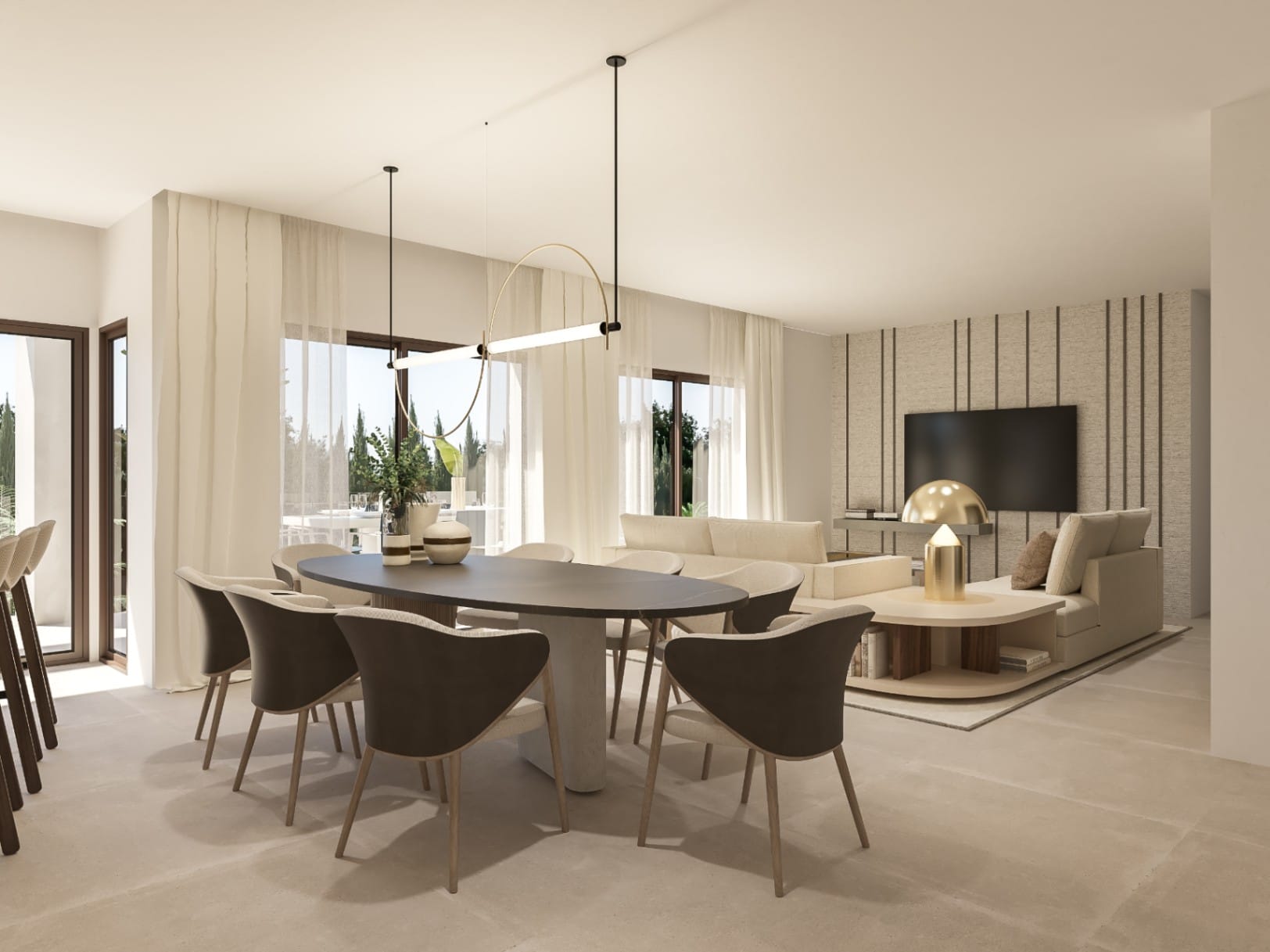 Exclusiva villa moderna con jardín y piscina privada en Monte Olimpo, Jávea