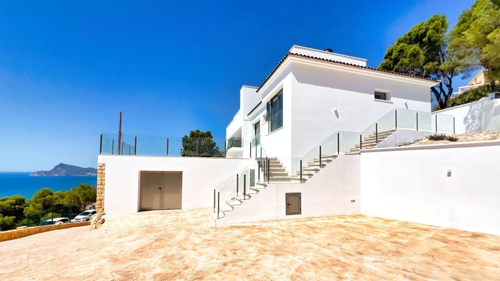 Villa moderna en Altea con vistas al mar