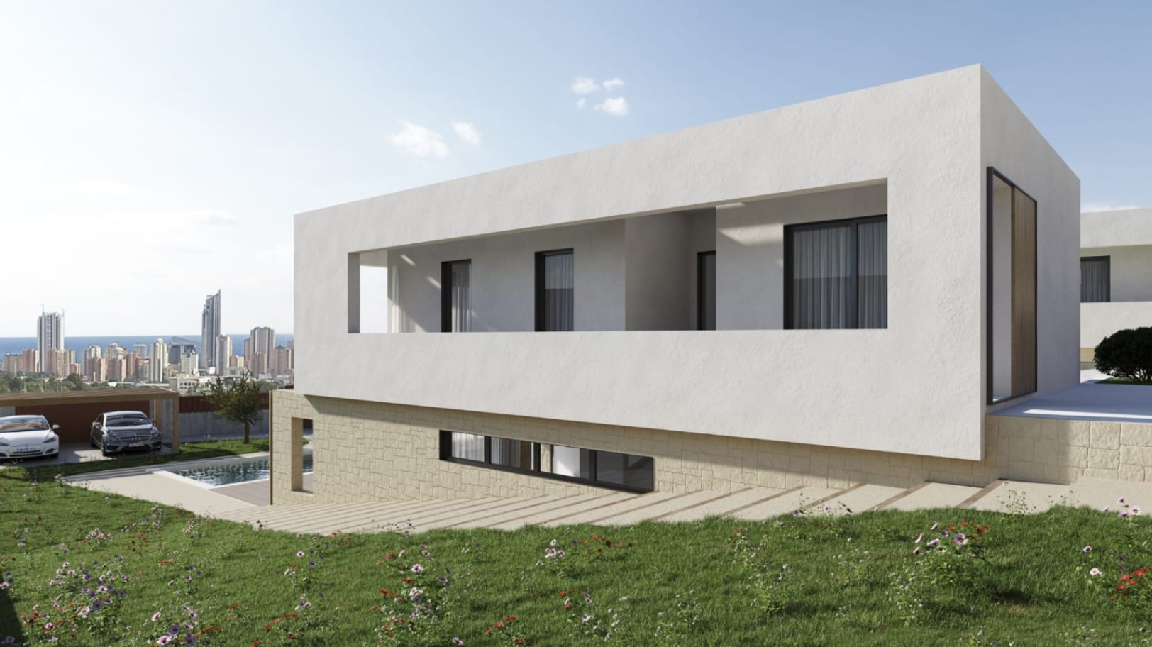 Luxuriöse Villa mit 3 Schlafzimmern in Sierra Cortina, Finestrat