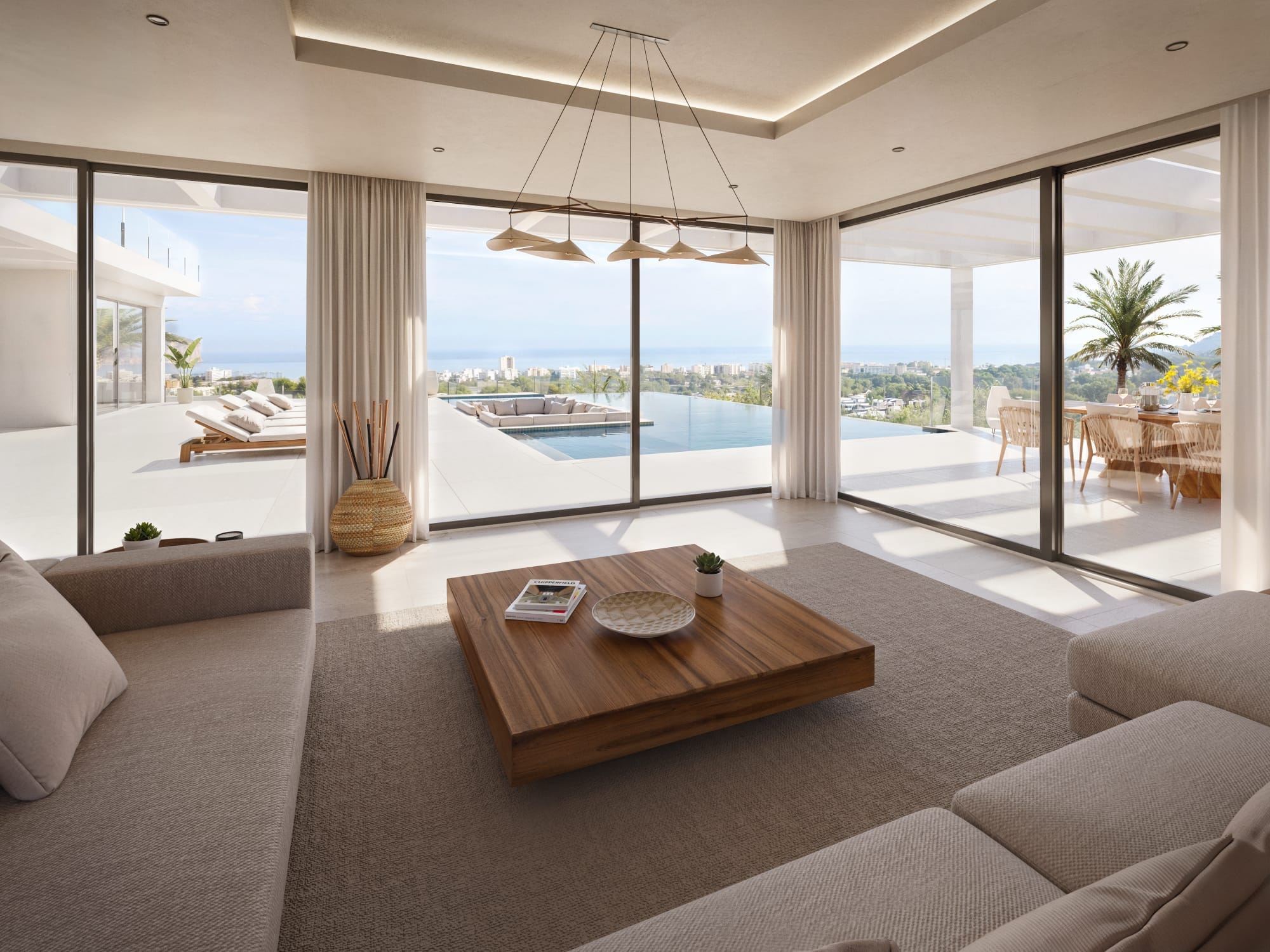 Villa de lujo de obra nueva con vistas al mar en Jávea