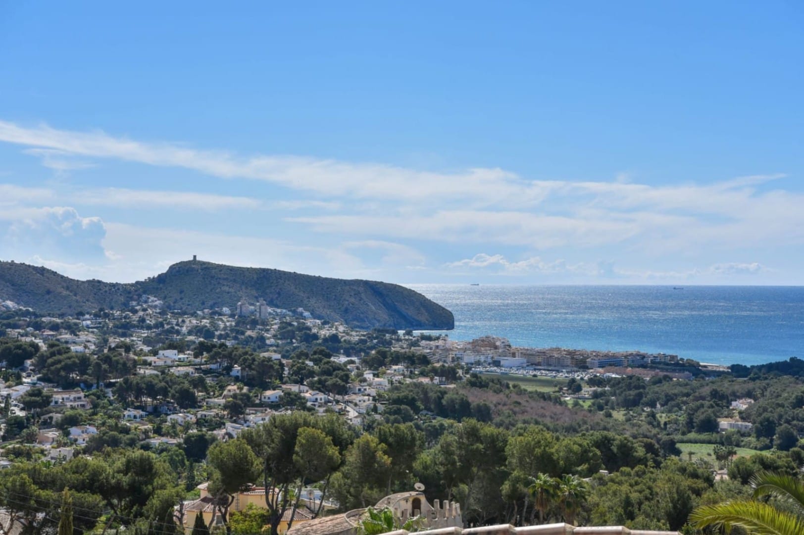 Villa de lujo con vistas panorámicas al mar en una de las zonas más exclusivas de Moraira