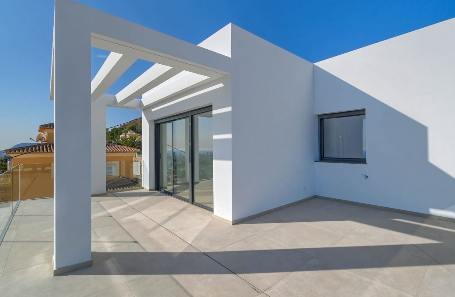 Chalet Nueva construcción vistas al mar en Calpe