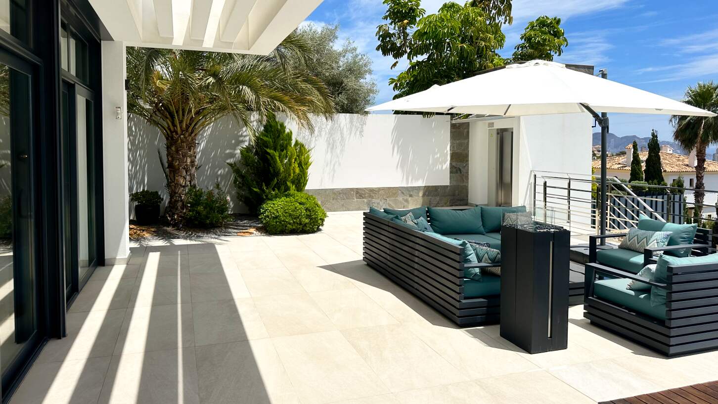 Villa de luxe à Sierra Cortina, Finestrat avec vue sur la mer