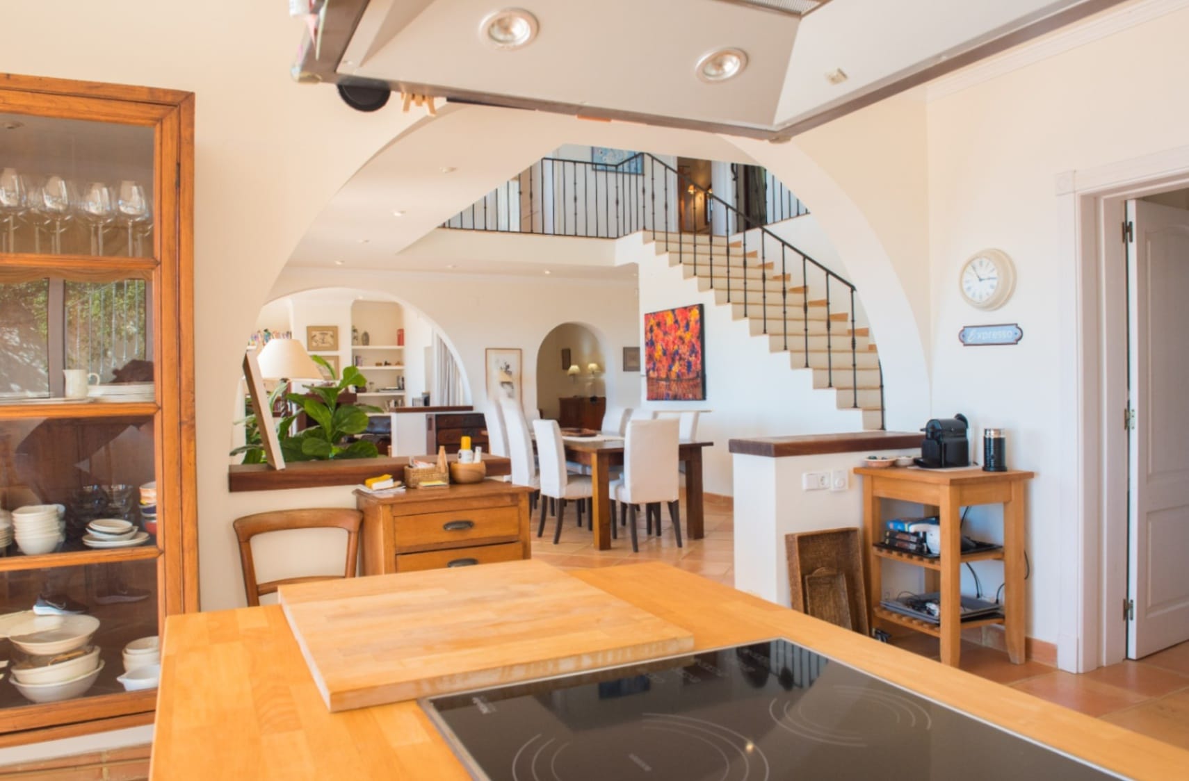 Villa méditerranéenne exclusive avec des vues imprenables sur la mer à Moraira