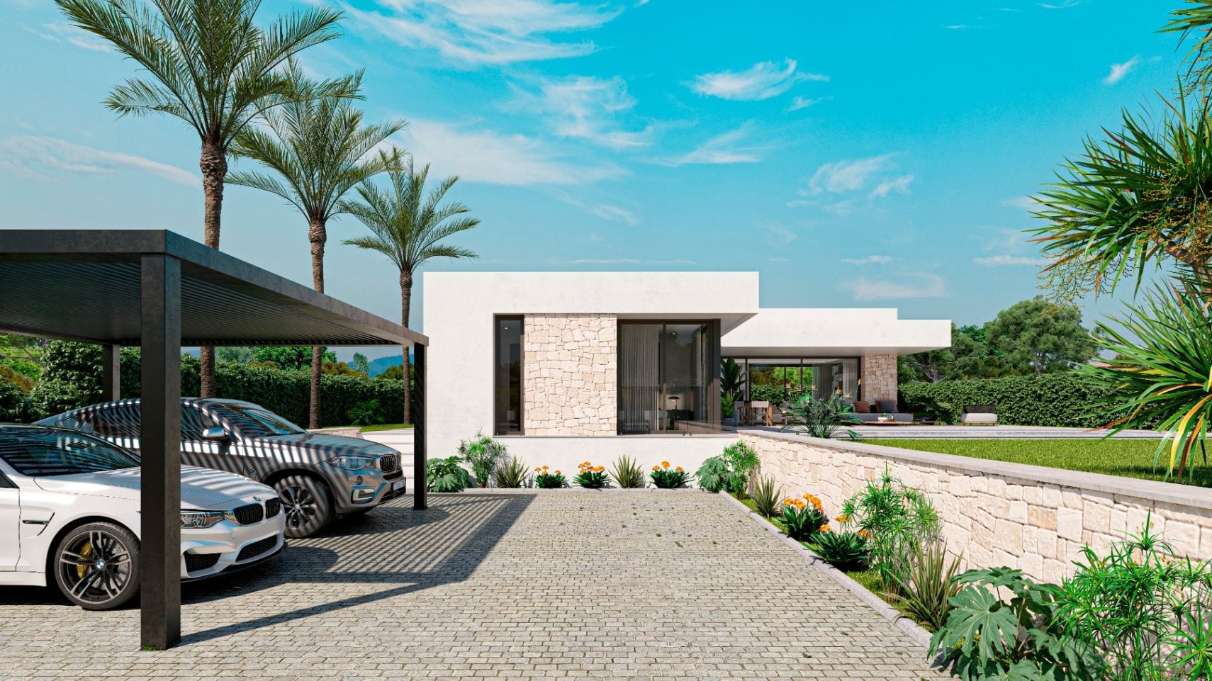 Moderne villa met 3 slaapkamers in Dénia