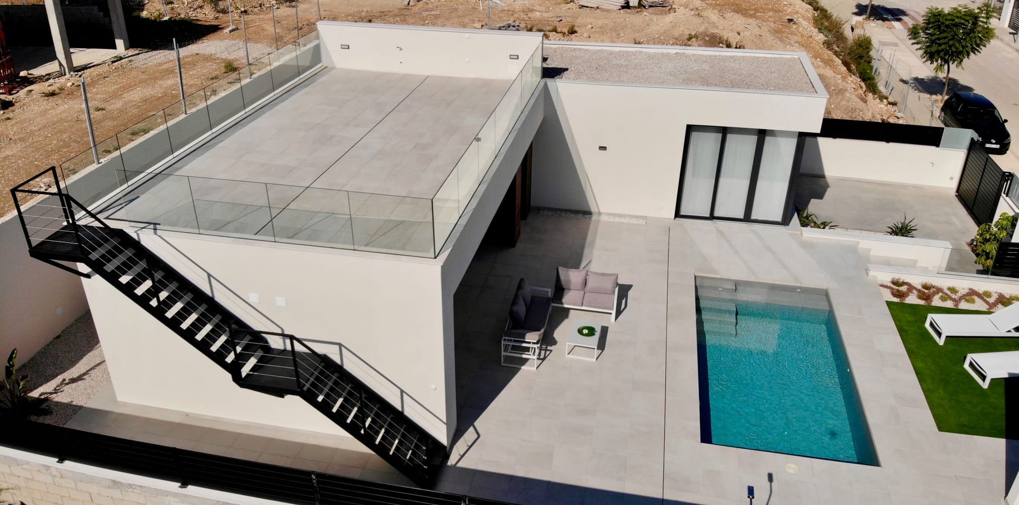 3 slaapkamer villa met uitzicht op zee in de buurt van Albir en Benidorm