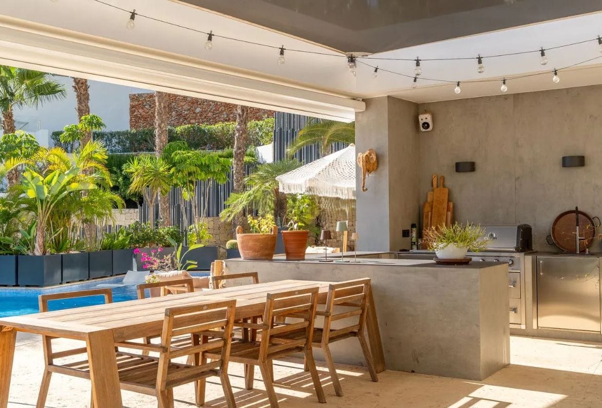 Exclusiva villa de lujo con vistas panorámicas al mar en Rincón de Galeno, Benissa