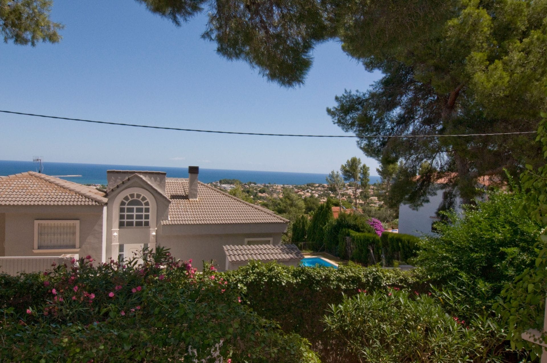 Villa con vistas al mar en Denia