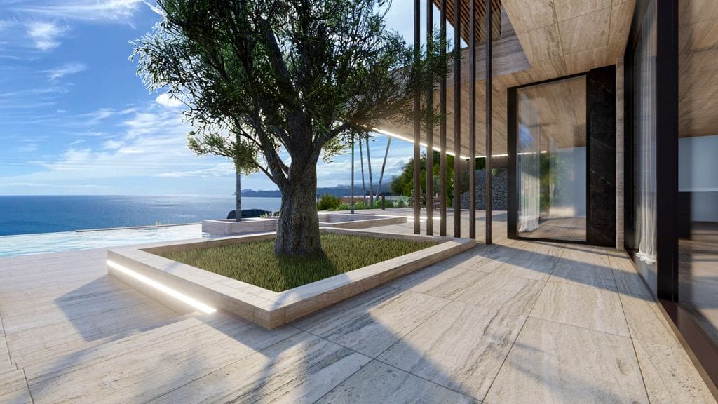 PRACHTIGE LUXE VILLA IN AANBOUW AAN DE KUST IN CABO LA NAO