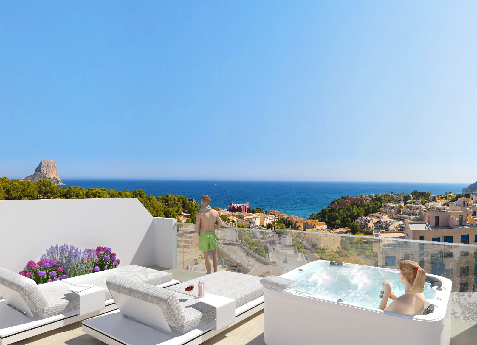 APARTAMENTO DE NUEVA CONSTRUCCIÓN EN CALPE