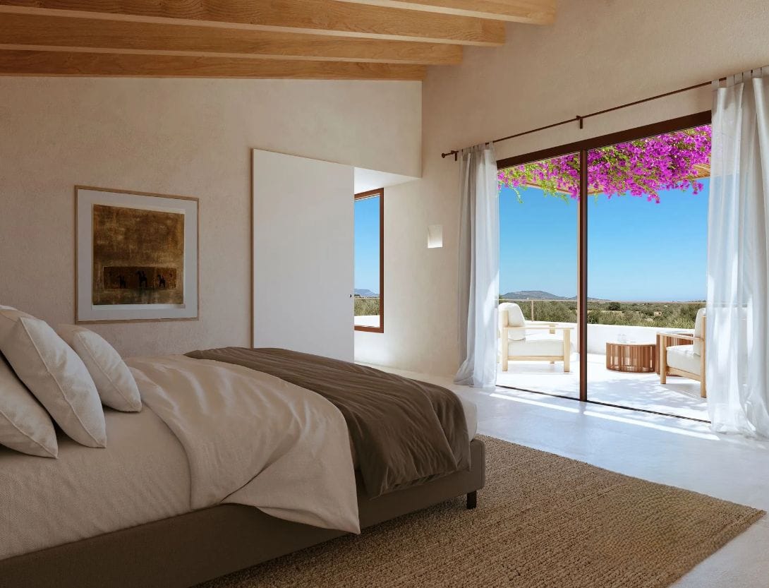 Luxe finca met 4 slaapkamers en infinity zwembad, Ses Salines - Mallorca
