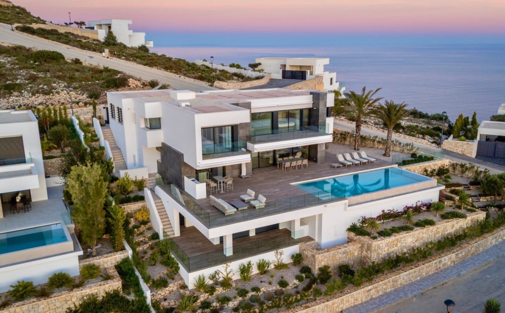 Luxe villa in Moraira met panoramisch uitzicht op zee