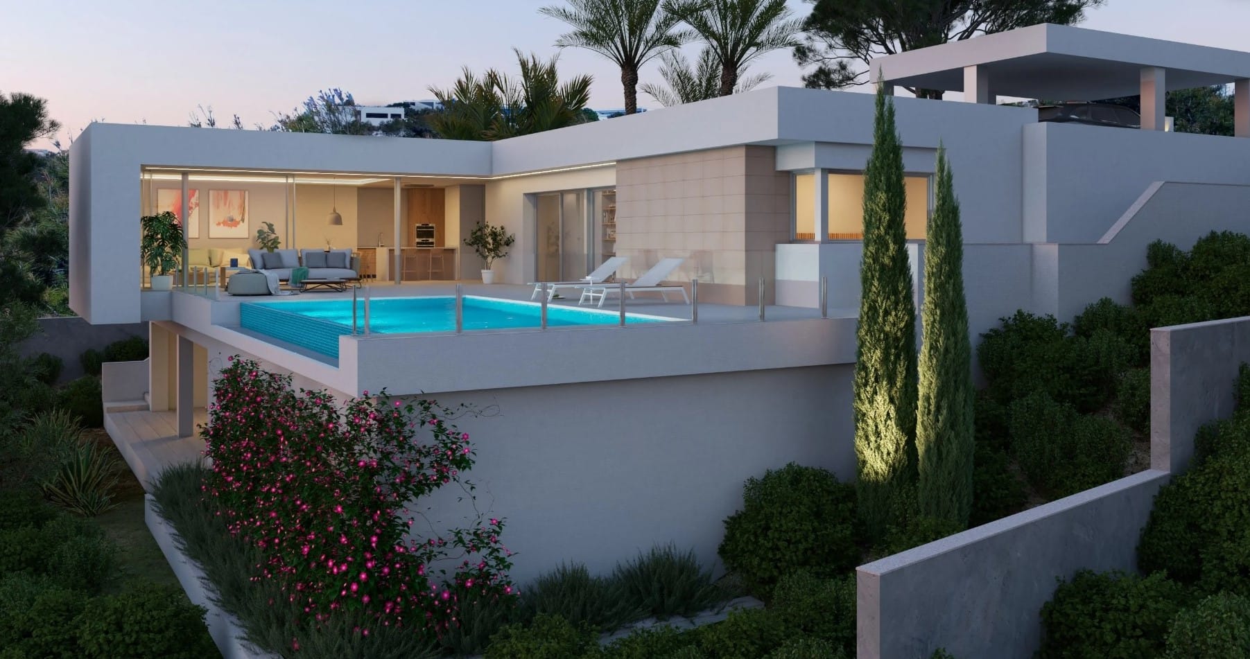 Villa de luxe à Moraira avec piscine privée et vue sur la mer