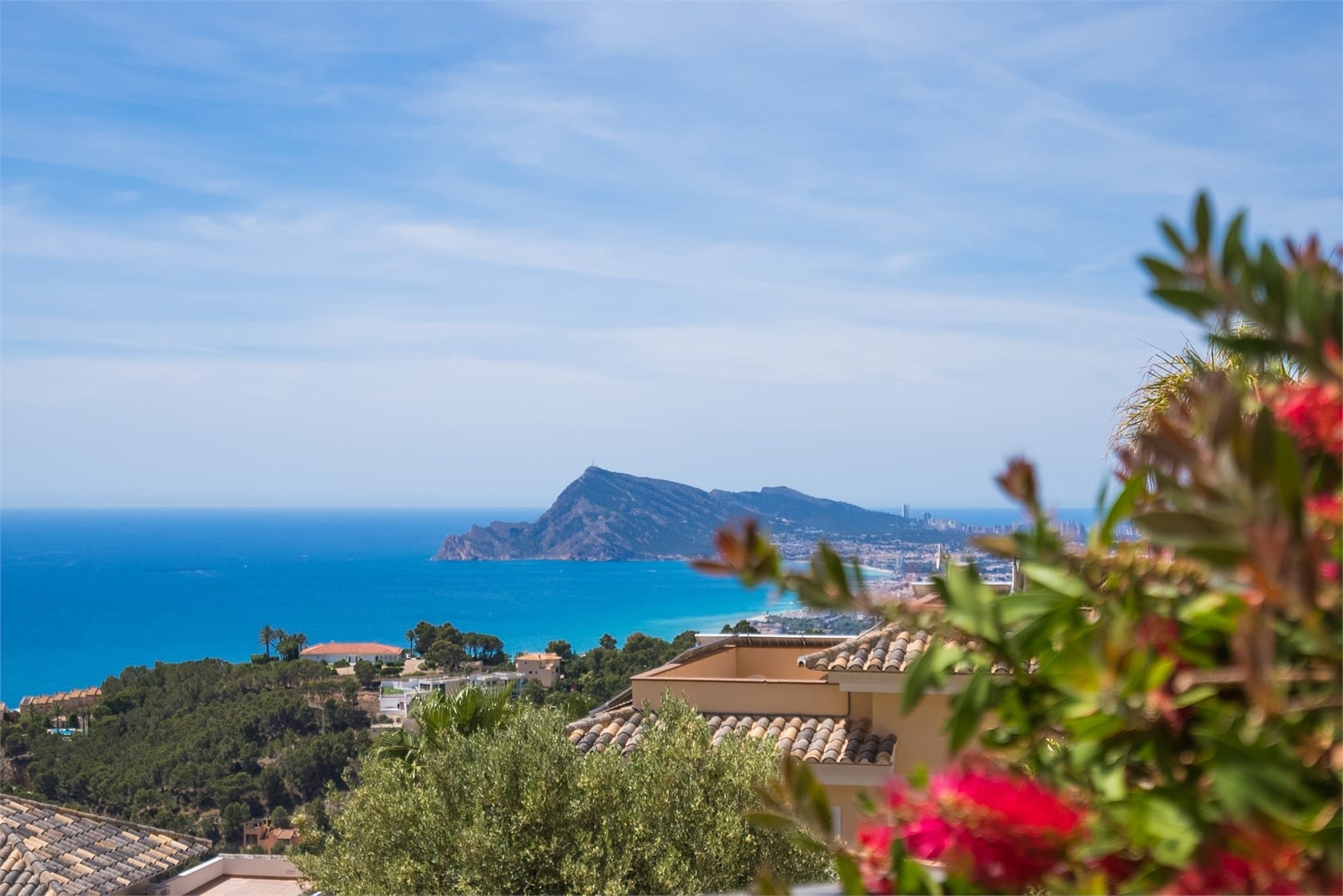 Luksusowa willa z widokiem na morze w Altea Hills