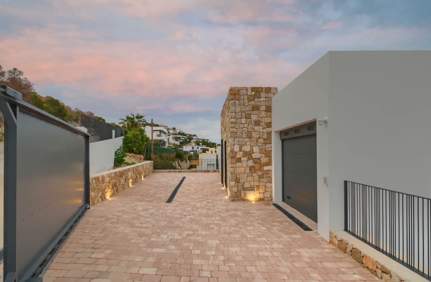 Chalet Nueva construcción vistas al mar en Calpe