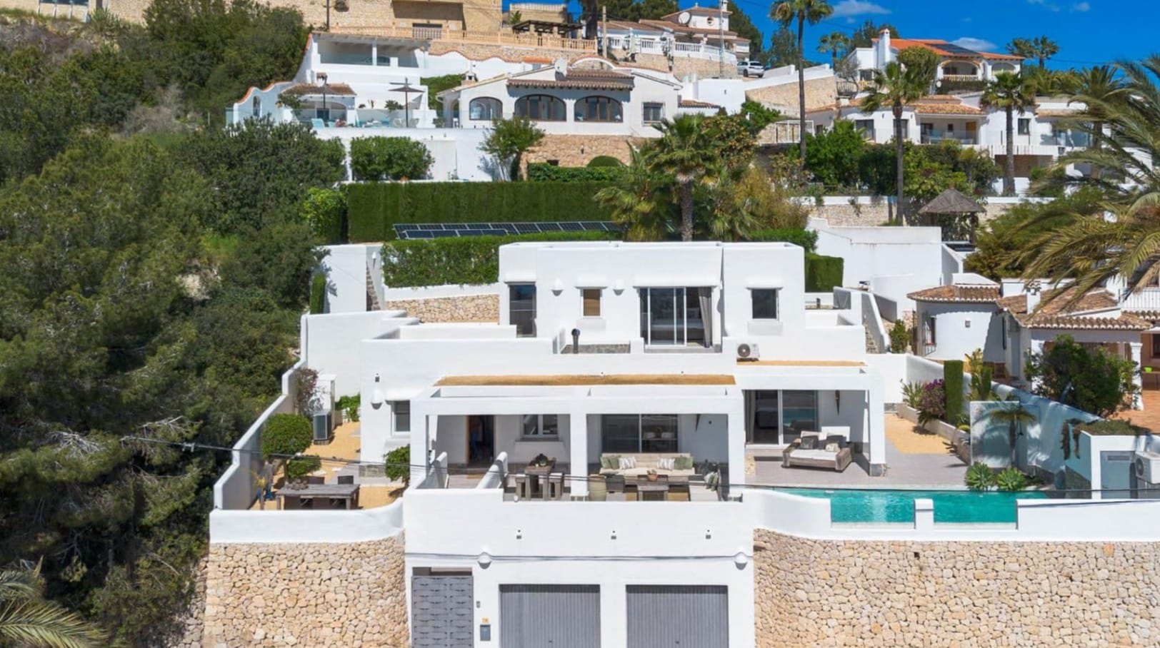 Villa de lujo con vistas panorámicas al mar en una de las zonas más exclusivas de Moraira