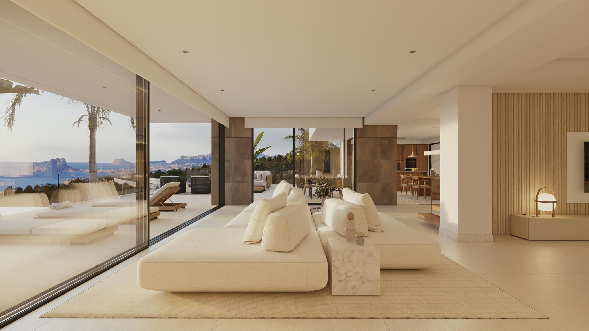 Moderne villa met uitzicht op de zee van Moraira