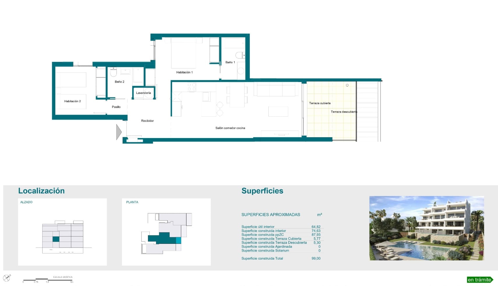 Apartamento en primera linea del mar en venta en Denia